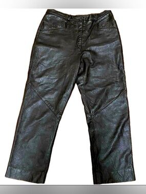🌷Di Capra🌷 Vintage Genuine Leather Pants 🌷 Made in  Canada
